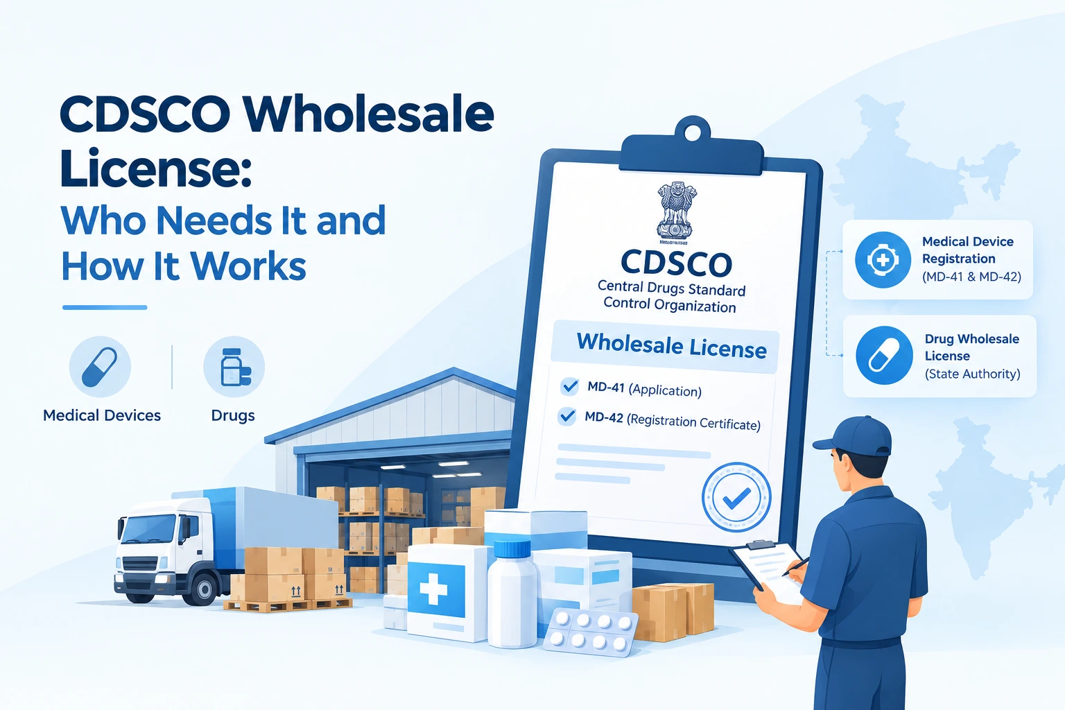 CDSCO Wholesale License: A Plain-Language Guide for Medical Device and Drug Distributors